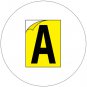Durable Industrial Letters - Emedco No. CFC20-YL-A (New In Stock)