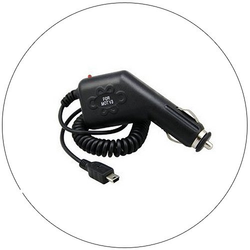 AC Car Charger Motorola No. MOT V3 (Refurbished)