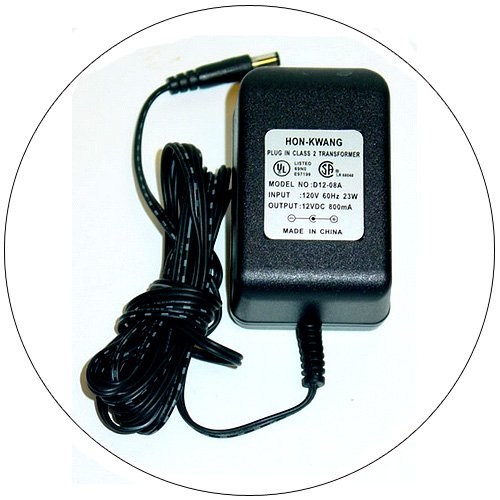 Hon-Kwang AC Adapter Power Supply Model: D12-08A (Refurbished)