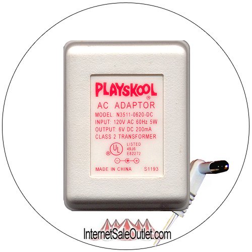 Playskool AC Adapter Power Supply Model: N3511-0620-DC (New In Stock)