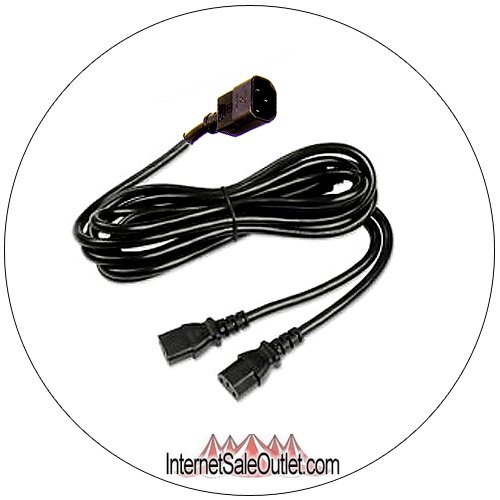 IBM 39M5450 Longwell 7ft Splitter Power Cable Y-Cord 2XC14 C13 (New In Stock)
