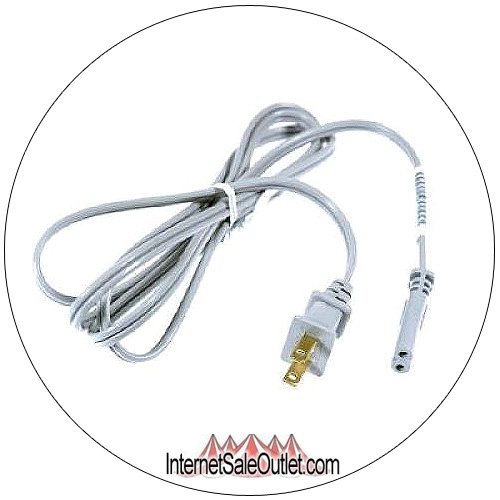 HP Two Prong Power Cable Cord Round Edge Round Edge No. 8120-8900 (New In Stock)