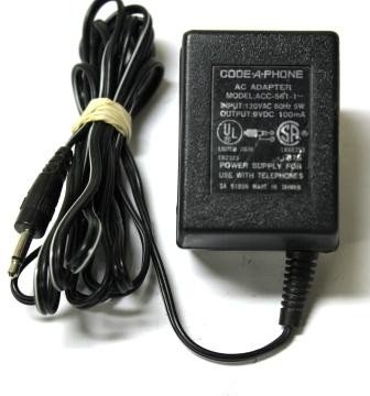 Code-A-Phone AC Power Supply Adaptor No. ACC-561-1 (Refurbished)