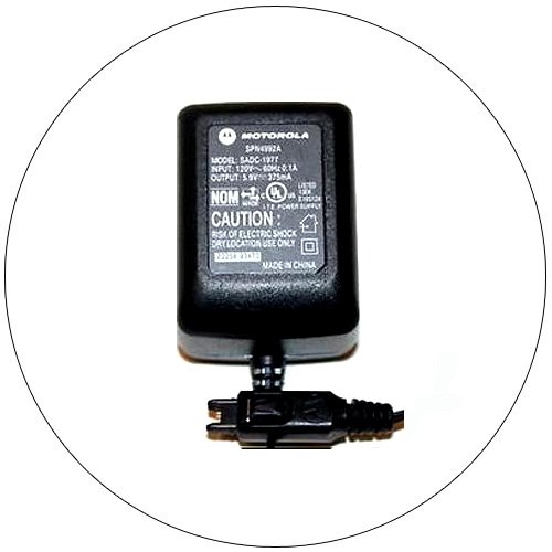 AC Wall Charger Motorola No. 5012A, SPN5037B (Refurbished)