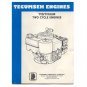 Original Tecumseh Engines TVS/TVXL840 Two Cycle Engines - 694988 8/88 (Vintage Collectible)