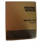 Original Kohler Master Set Service File Binder 1 Generators, Circa '70's (Vintage Collectible)