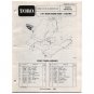 Original Toro 8 H.P. Rear Engine Rider - Electric - Parts Catalog - 3313-911 (1989)