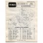 Original Toro 624 Snowthrower Parts Catalog - 3313-589 Rev. A (1988)
