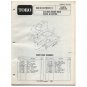 Original Toro 825 Rear Engine Rider Recoil & Electric - Parts Catalog - 3313-820 (1989)