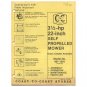 Original 1978 Coast To Coast Stores Owner’s Manual 3 1/2-hp 22" Self Propel Mower Model 481-1501