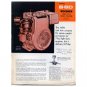 Original Wisconsin Engines Promotional Brochure S-8D Engines No. S-312A (Vintage Collectible)