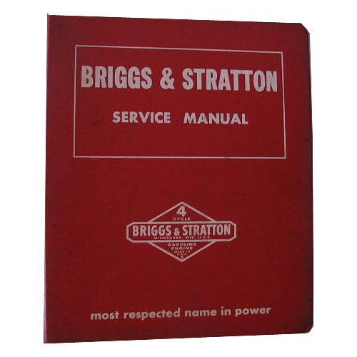 Original Briggs And Stratton Service Manual - No. MS-6239 Circa 1980’s