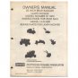 Original 1983 Roper Owner’s Manual 22” Lawn Mower Model No. B11000 Manual Part No. 103083X