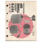 Original 1979 Standard Motor Ignition & Carburetor Tune-Up Specifications Form No. AF 640-19-178200