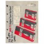 Original 1968-75 Champion Spark Plug Engine Tune-Up Chart For American Cars & Lt. Trucks Form No. 5T