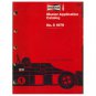 Original 1979 Champion Spark Plug Master Application Catalog Form No. 5