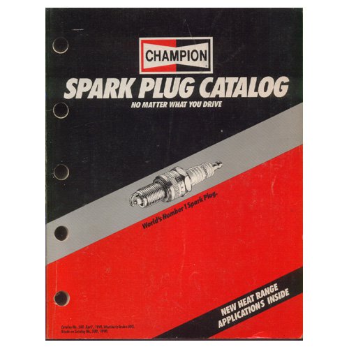 Original 1991 Champion Spark Plug Application Catalog Form No. 500