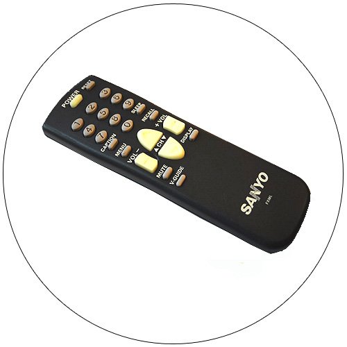 Sanyo Remote Control No. FXMG 6450326035 (Refurbished)