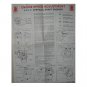 Original Circa 1990’s Tecumseh Promotional Service Chart Form No. 695659 (Vintage Collectible)