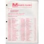 Original 1992 Murray Ohio Manufacturing Co. Parts & Price List Revised 5/92 (Vintage Collectible)