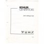 Original 1989 Kohler Generators Parts Catalogs Index  No. TP-5366 7/89 (Vintage Collectible)