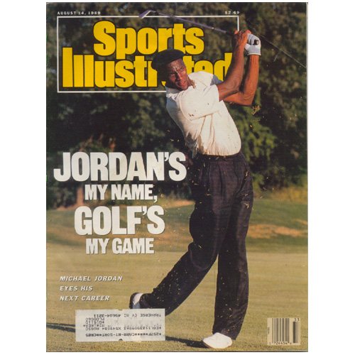 Original August 14, 1989 Issue Sports Illustrated Featuring Michael Jordan (Collectible - Very Good)