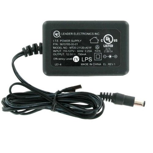 LEI Leader Electronics Inc. AC Power Supply Adapter No. MT2021120A01F (Refurbished)