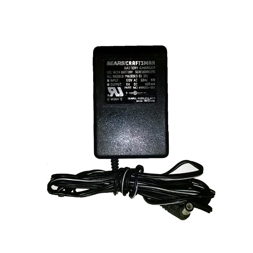 Sears Craftsman Screwdriver Battery Charger No. 999555-001 ...