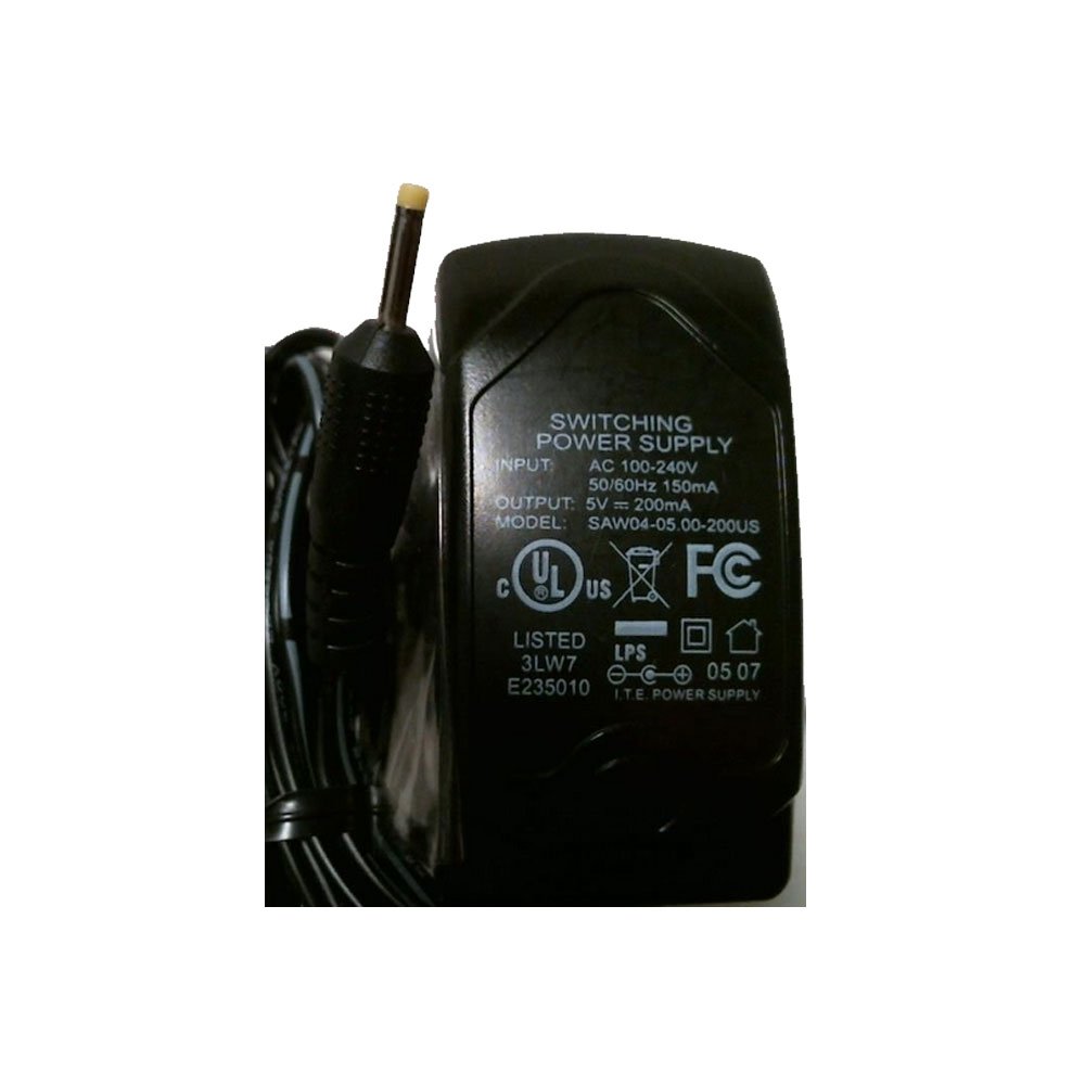 Generic AC Power Supply Adapter No. SAW04-05.00-200US (New)