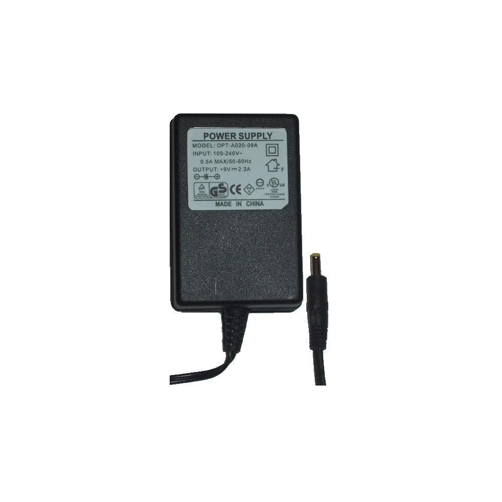 Channel Well Technology AC Power Supply Adapter No. OPT-A020-09A (Refurbished)