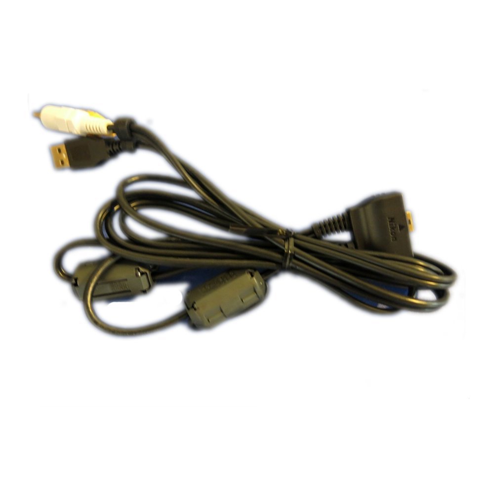 Genuine Nikon USB RCA AV Audio Video Cable ZCAT 2035-0930