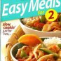 Pillsbury, Easy Meals for 2, #289, March 2005 (Cookbook Paperback)