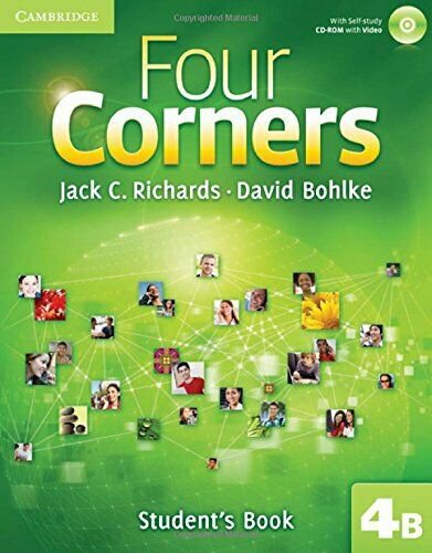 Four Corners Level 4 Students Book B with Self-study CD-ROM (Paperback)
