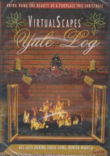 Visual Scapes Yule Log Silver Screen DVD Greetings (DVD)