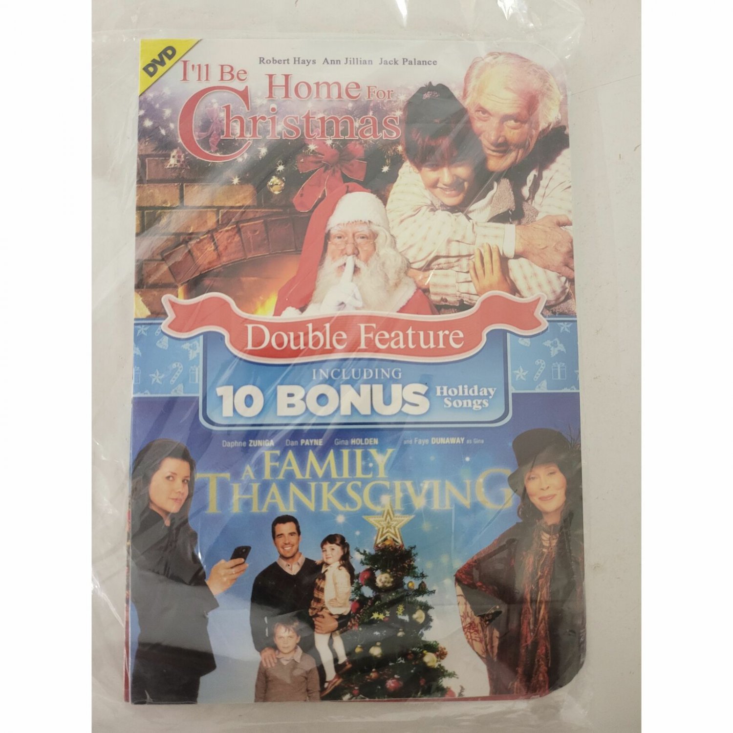 Double Feature 2-Disc Set Ill be Home for Christmas & Family Thanksgiving (DVD)