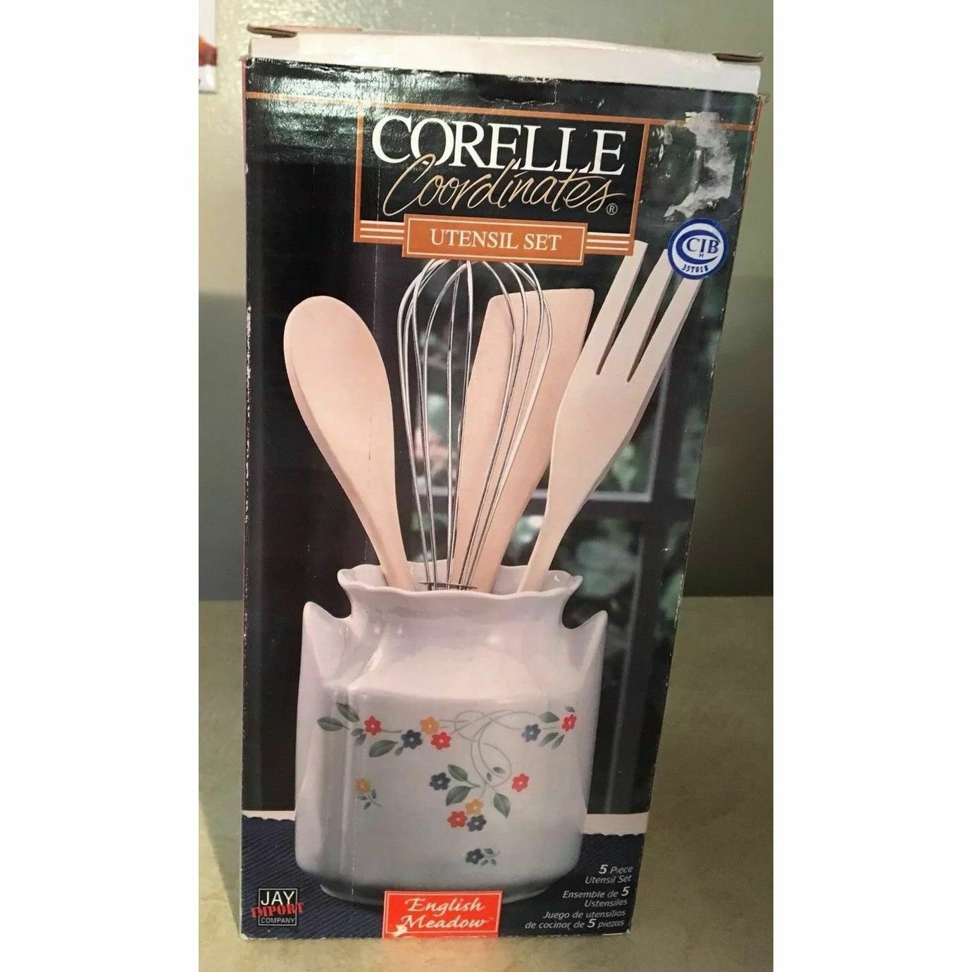 Corelle Coordinates 5 Piece Utensil Set English Meadow 13-C03