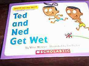 Ted and Ned Get Wet (Phonics Reader, Book 4) (Paperback)