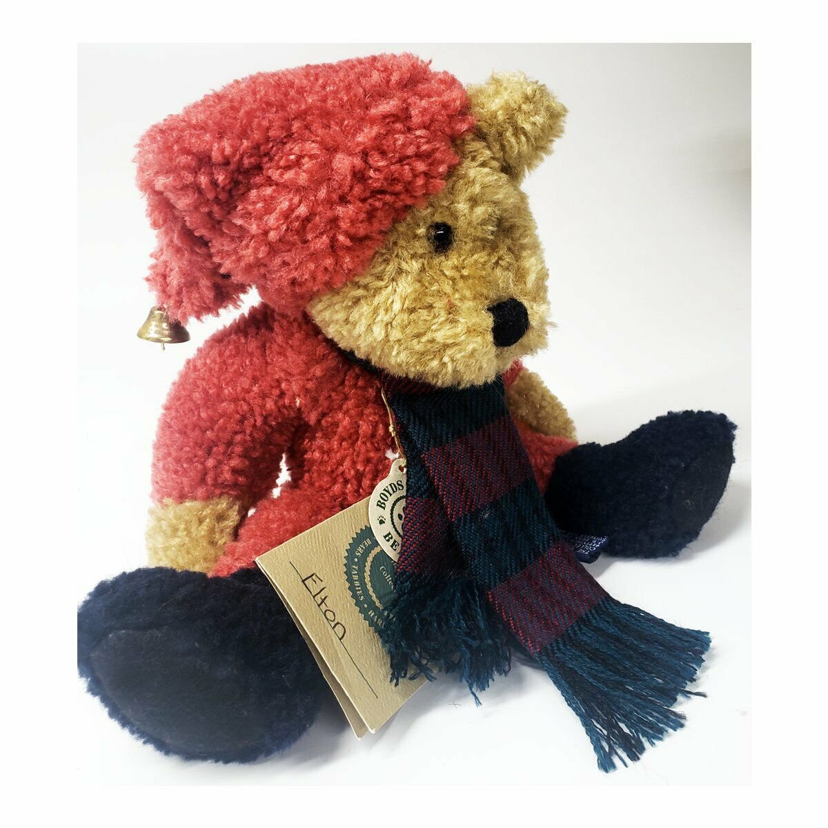 Boyds Bears Plush Elton Elfberg 9173-06 Christmas Holiday Retired 1998