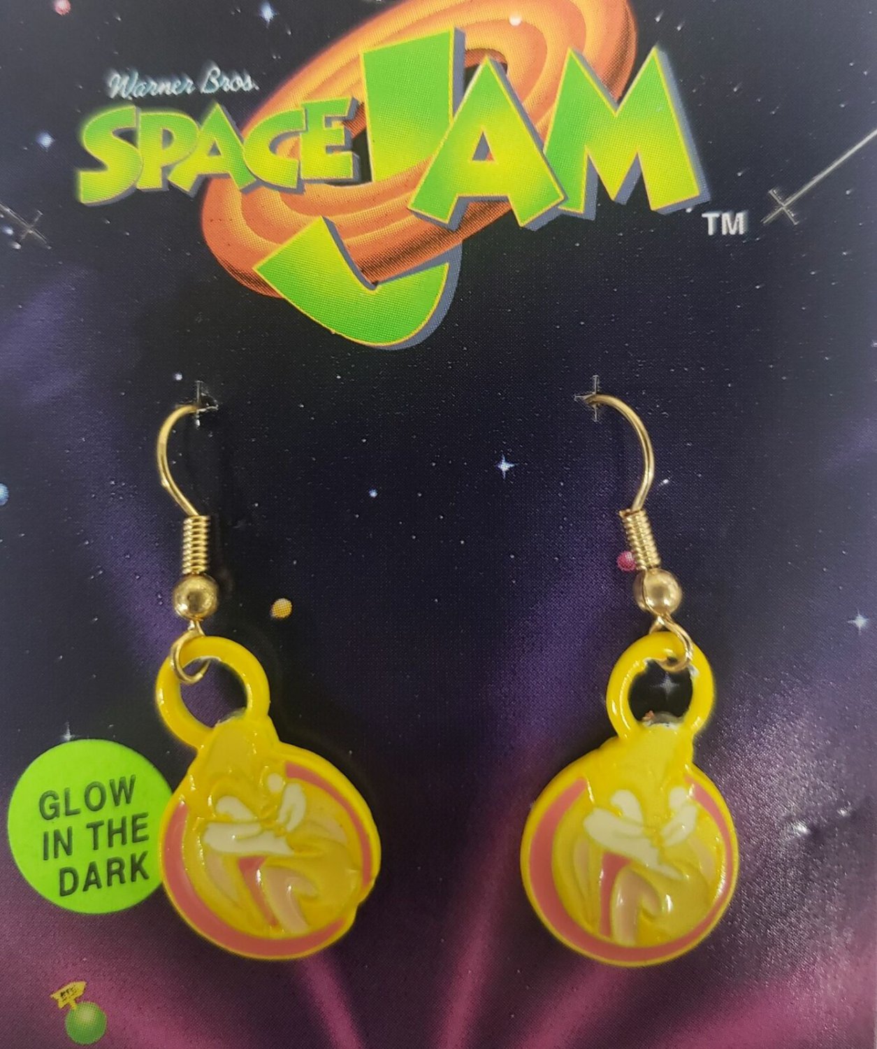 Starline Space Jam  Looney Tunes Pierced Earrings Bugs Bunny Sexy Girlfriend "Lo