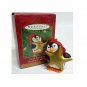 Hallmark Keepsake Christmas Ornament ; Gold Star Teacher Penguin 2000 QX6951