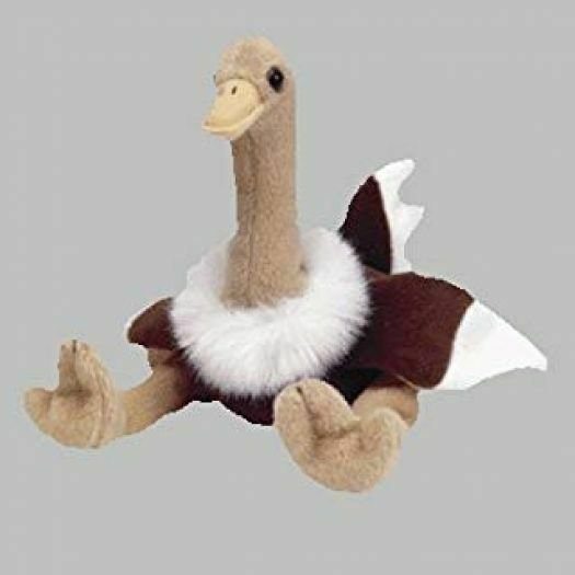 Ty Beanie Baby Stretch the Ostrich