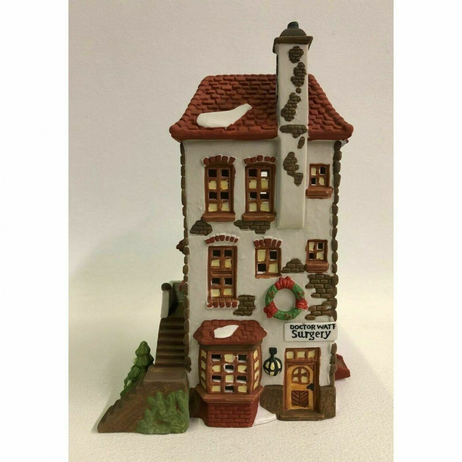 Retired Dept 56 Village House - C. H. Watt Physician 5568-9