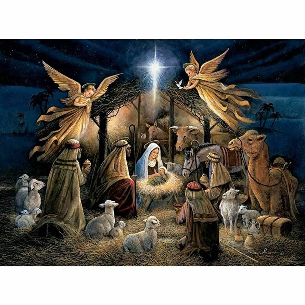 Bits and Pieces - 500 Piece Puzzle in The Manger