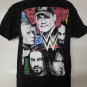 WWE John Cena Official Licensed Graphic Short Sleeve T-shirt Size L Black