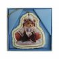 Enesco 1998 Cherished Teddies Porcelain Hanging Ornament Hugs of Love and Frien