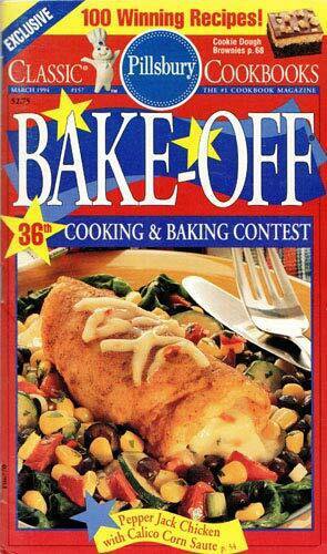 Pillsbury Bake-Off 36th Cooking & Baking Contest Classic Cookbook (Cookbook Pape