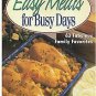 Pepperidge Farms Easy Meals for Busy Days (Cookbook Paperback)