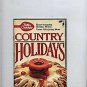 Betty Crocker Country Holidays (Cookbook Paperback)