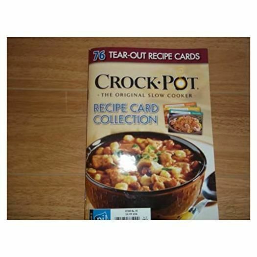 Crock Pot Recipe Card Collection (76 Tear-Out Recipe Cards) (Crock-Pot) (Cookboo