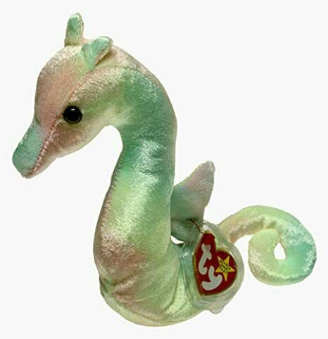Ty Beanie Babies - Neon the Ty-Dyed Seahorse